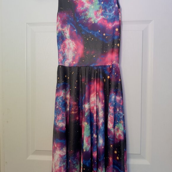 GALAXY SUPERNOVA PRINCESS MIDI DRESS - Picture 4 of 6